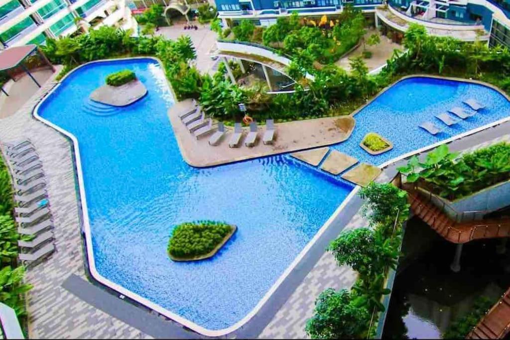 Apartment In Air Residences, Makati With Wifi, Netflix, Pool, Mall And More Manila Kültér fotó